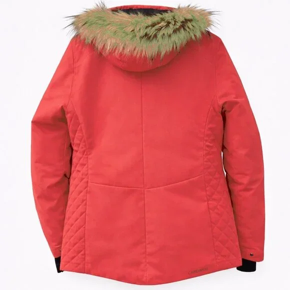 Obermeyer RESORT Women’s Insulated Ski Jacket – Red – Size 10 – Like New